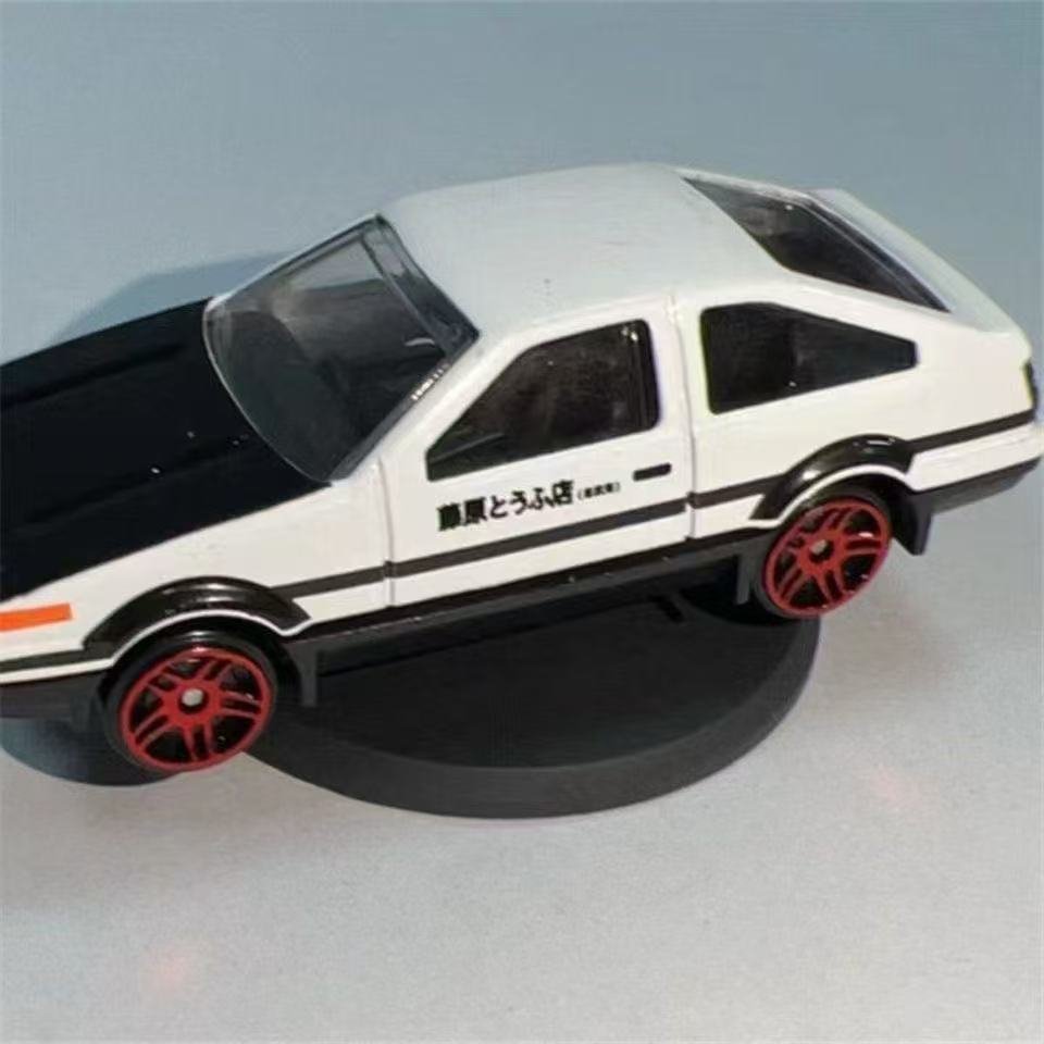 ollig·AE86漂移車載旋轉擺件合金車模型中控台高檔物理姿態掛件汽車擺件 - 图片 10