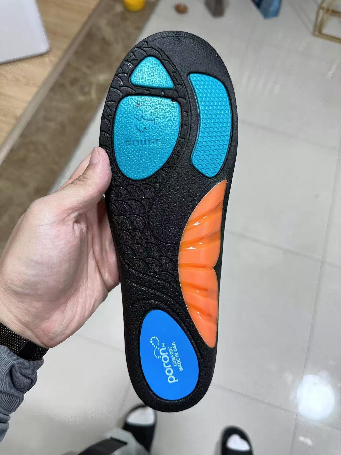 ollig·鲸鱼垫足弓鞋垫专用TPU足弓支撑运动回弹缓震吸汗透气 - 图片 14