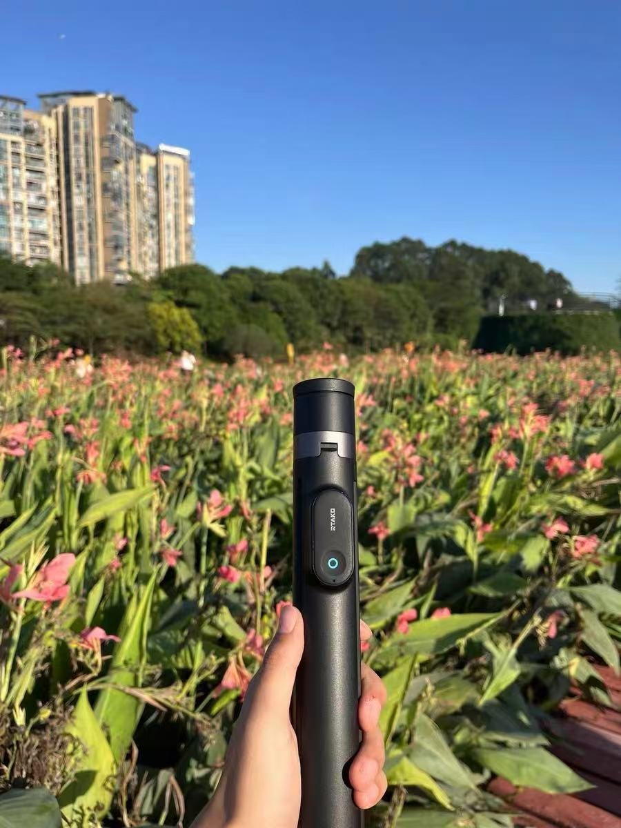 ollig·丟丟桿2025新款戶外手持自拍桿便攜三腳架旋轉拍照神器 - 图片 21