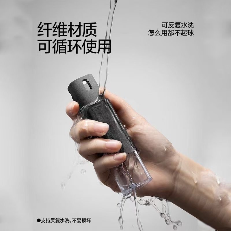 ollig·屏幕清潔劑便攜式噴擦一體式清潔擦手機顯示屏清潔去污噴霧器 - 图片 2