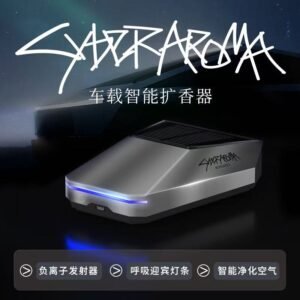 ollig·CYBER AROMA車載香薰高檔特斯拉賽博香薰機汽車裝飾擺件智能負離子香氛