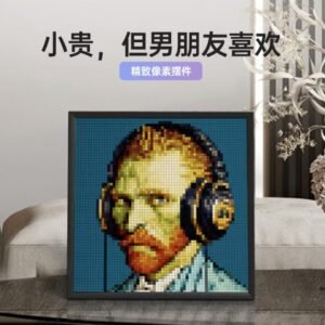 ollig·Divoom pixoo64像素LED智能顯示屏電腦桌搭好物電競男友禮物