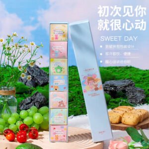 ollig·枝兮七日卡通一周紅糖禮盒送女友老婆生理期姜茶水浪漫禮物