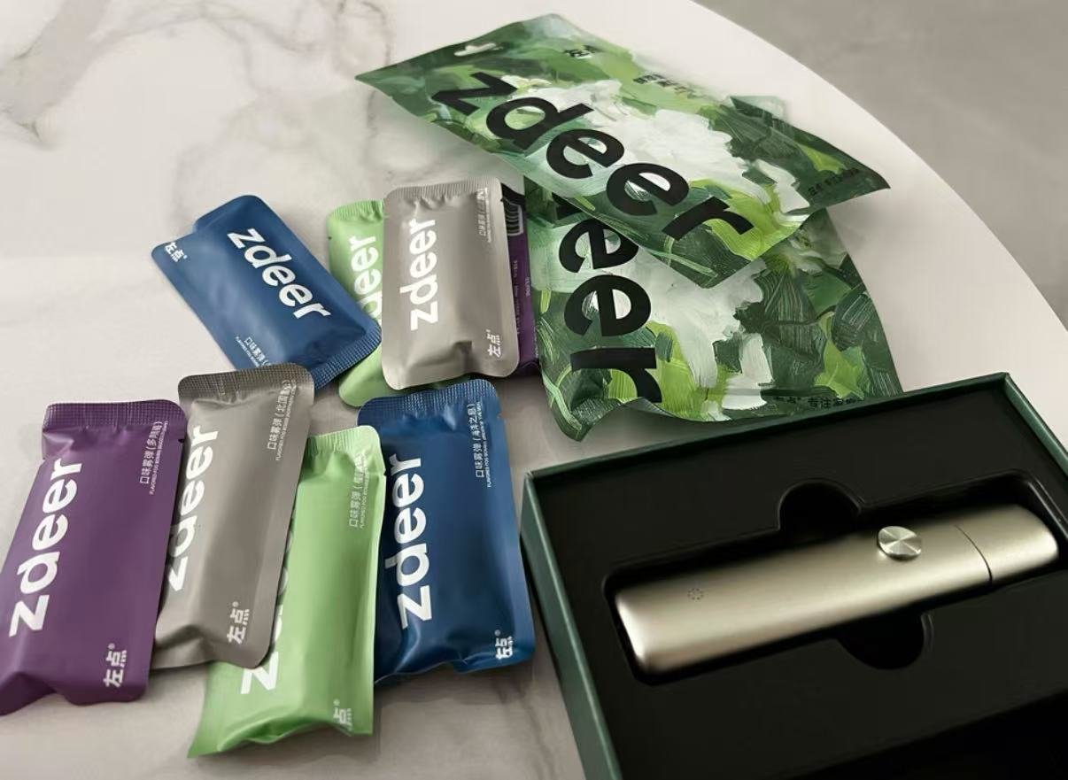 ollig·zdeer電子口噴口氣口臭清新噴霧電子吐霧氣水果味 - 图片 13