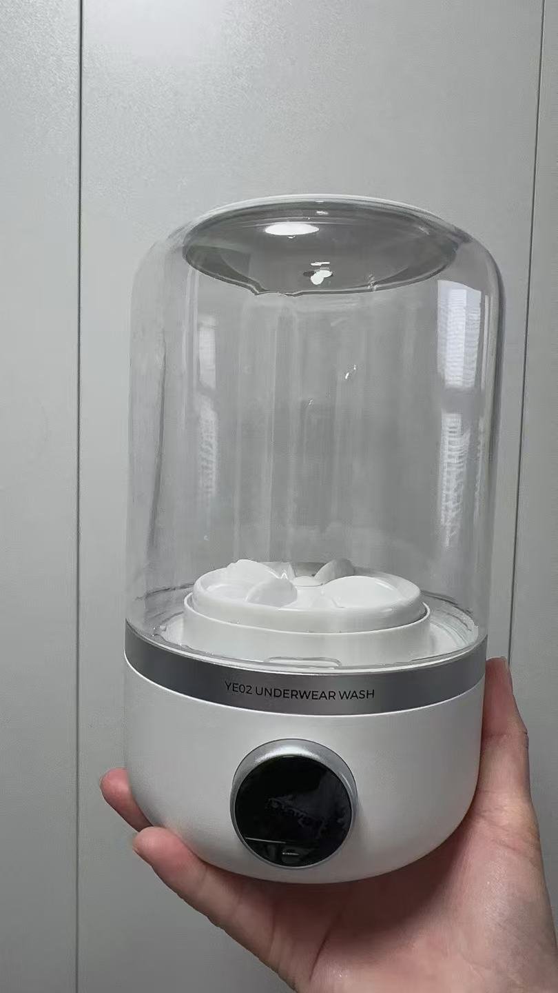 ollig·SanHuo便攜可視化迷你無線內衣襪子清洗機不插電洗衣機充電式 - 图片 15